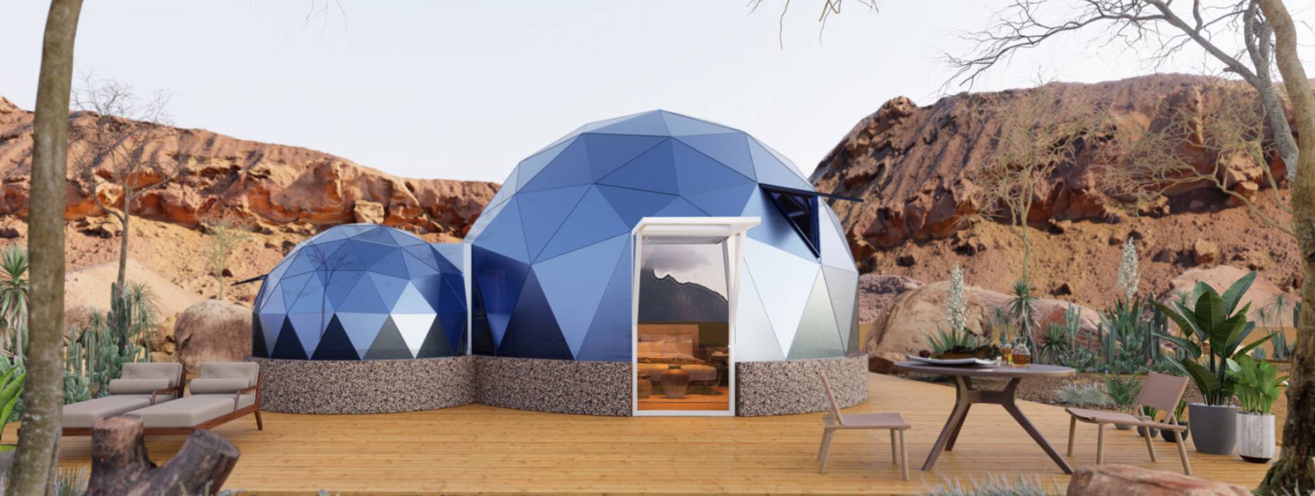 汝阳县球形智能光伏玻璃星空房